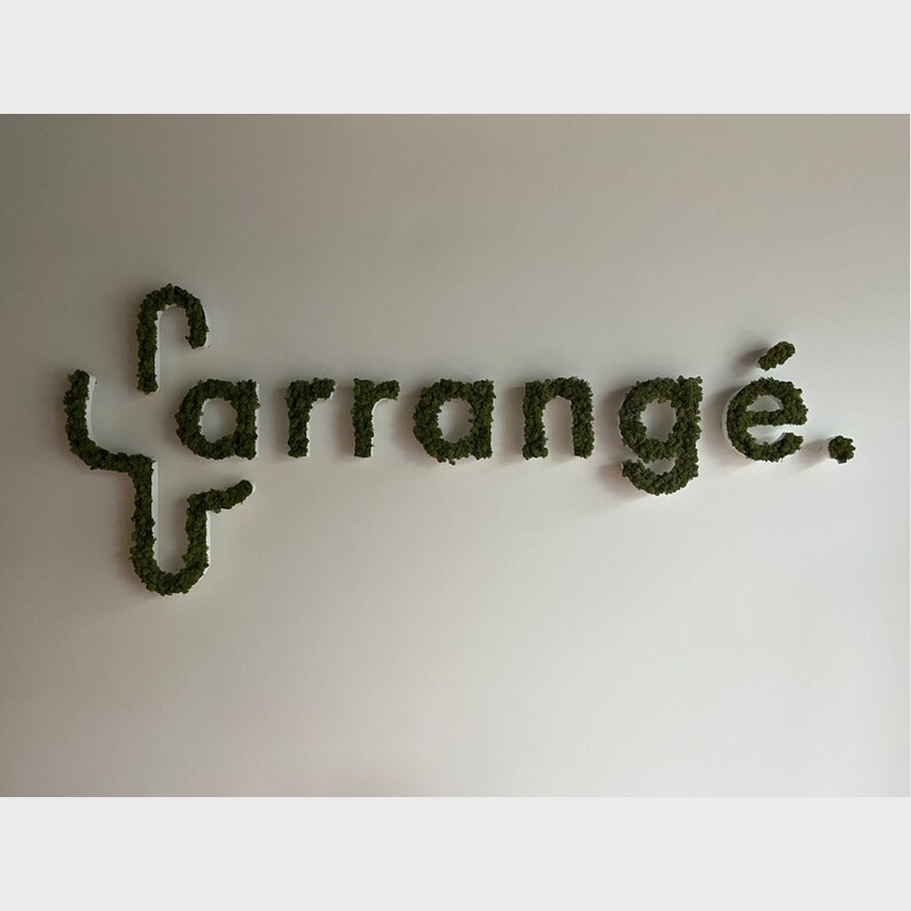 Carrage 3D Moss Letter Sign