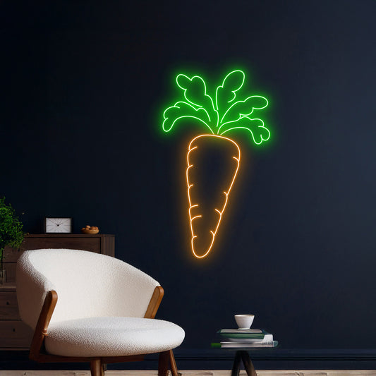 Carrot Neon Sign