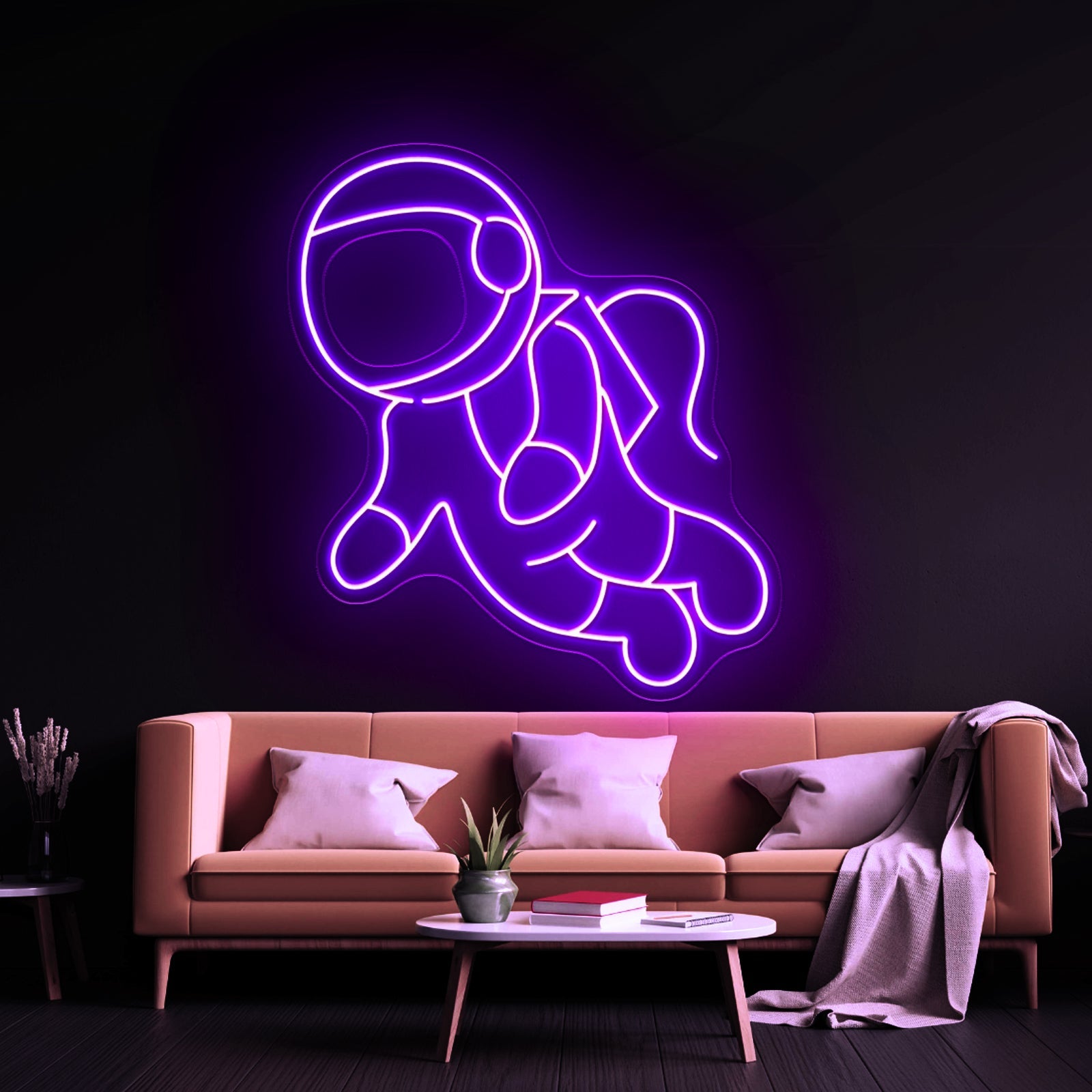 Cartoon Astronaut Large Neon Signs - Shineneon
