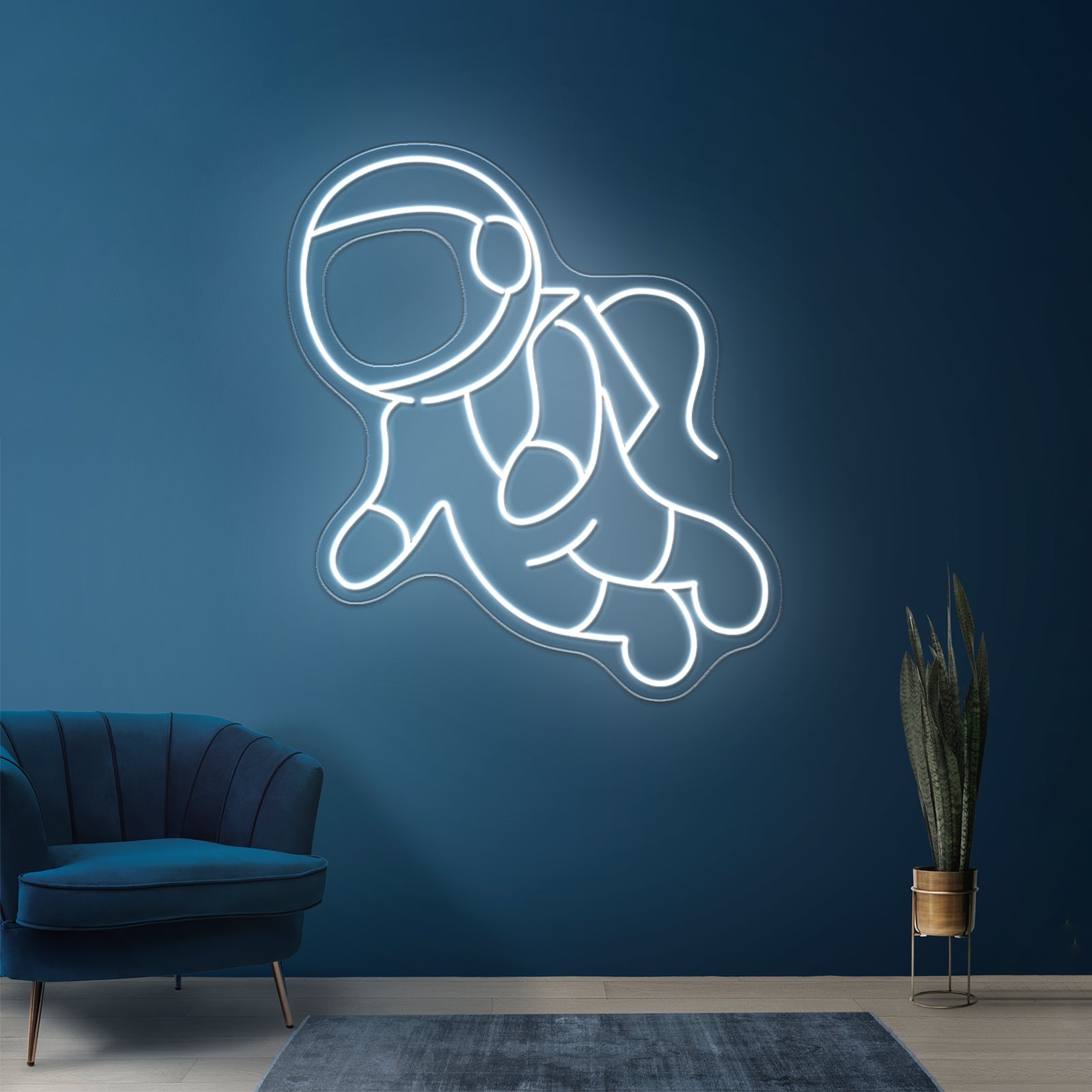 Cartoon Astronaut Large Neon Signs - Shineneon