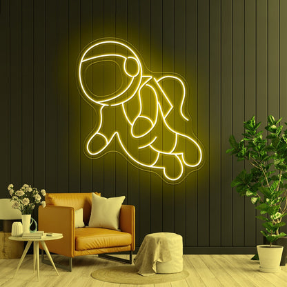 Cartoon Astronaut Large Neon Signs - Shineneon