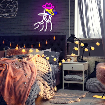 Cartoon Beer Bottle Beach Brand Led Neon Sign For Bar Restaurant Decor | Shineneon