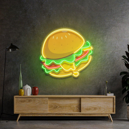 Cartoon Leprechaun With Gold Coins Uv Printed Led Neon Sign For St Patricks Day Decor | Shineneon