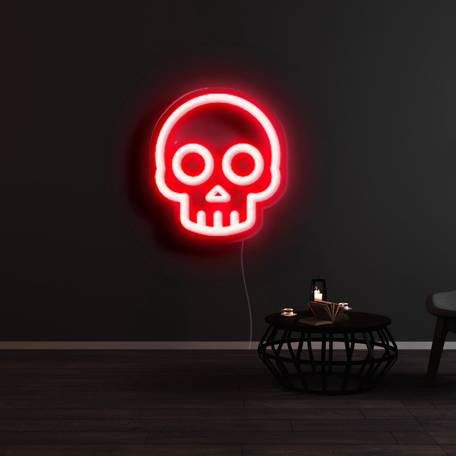 Cartoon Skull Head Neon Sign | Shineneon