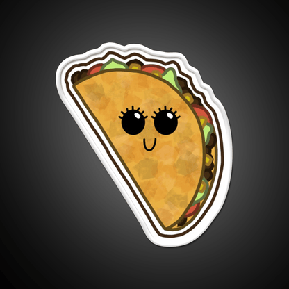 Cartoon Taco Led Neon Sign Mexican Food Sign Rgb Color - Shineneon