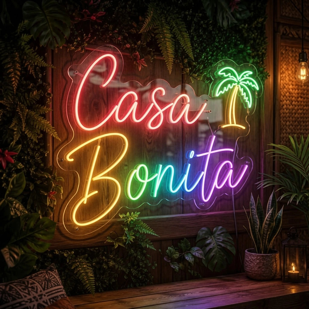 Casa Bonita Wall Decor LED Neon Sign - 02 High-Converting Product Image