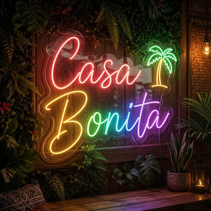 Casa Bonita Wall Decor LED Neon Sign - 02 High-Converting Product Image