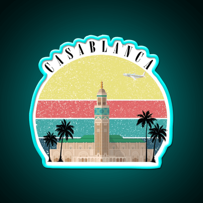 Casablanca Morrocco Welcome Led Neon Sign Open Sign Rgb Color - Shineneon
