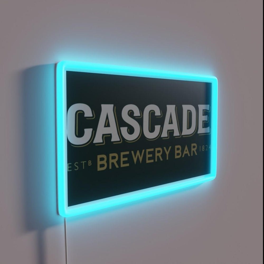 Cascade Brewery Logo Rgb Led Neon Sign - Shineneon