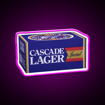 Cascade Larger Beer Bar Decor Led Neon Sign Rgb Color - LED neon sign close-up detail