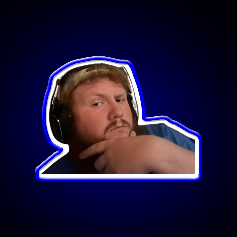 Caseoh Streamer Merch Snack Food Led Neon Sign Rgb Color - Shineneon