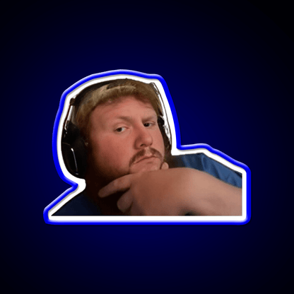 Caseoh Streamer Merch Snack Food Led Neon Sign Rgb Color - Shineneon