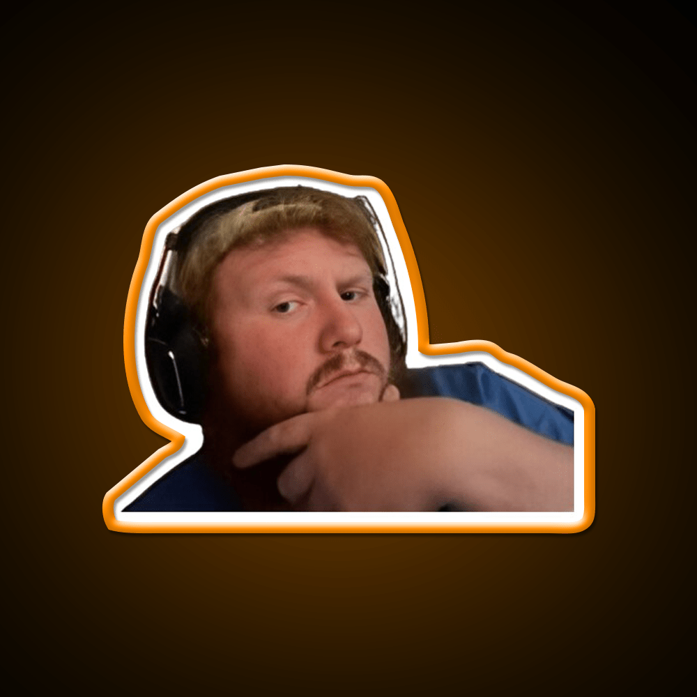 Caseoh Streamer Merch Snack Food Led Neon Sign Rgb Color - Shineneon