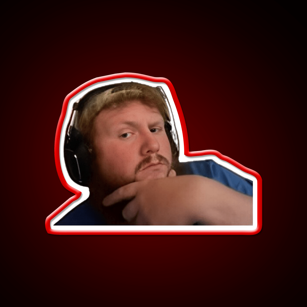 Caseoh Streamer Merch Snack Food Led Neon Sign Rgb Color - Shineneon