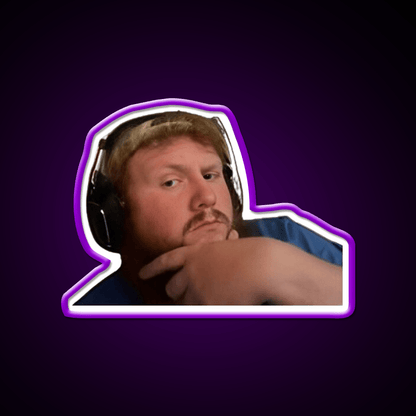 Caseoh Streamer Merch Snack Food Led Neon Sign Rgb Color - Shineneon