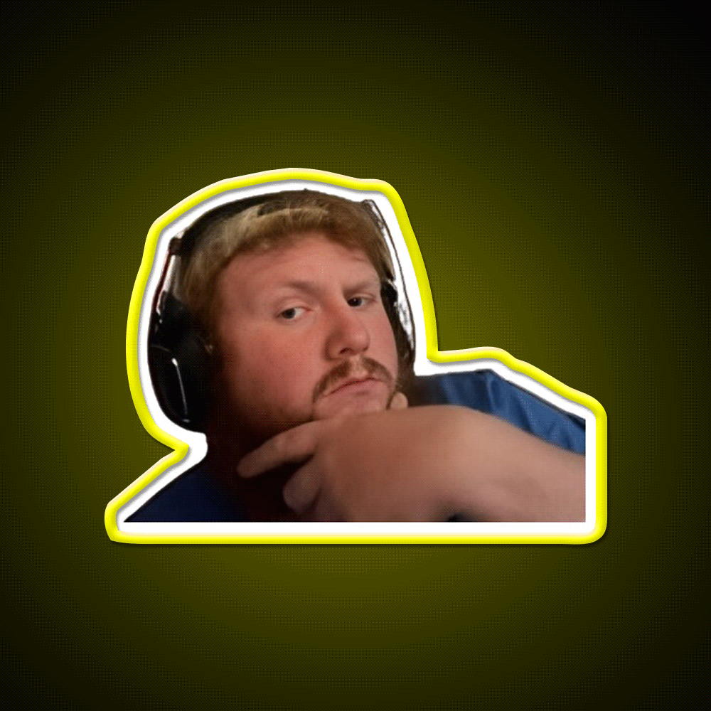 Caseoh Streamer Merch Snack Food Led Neon Sign Rgb Color