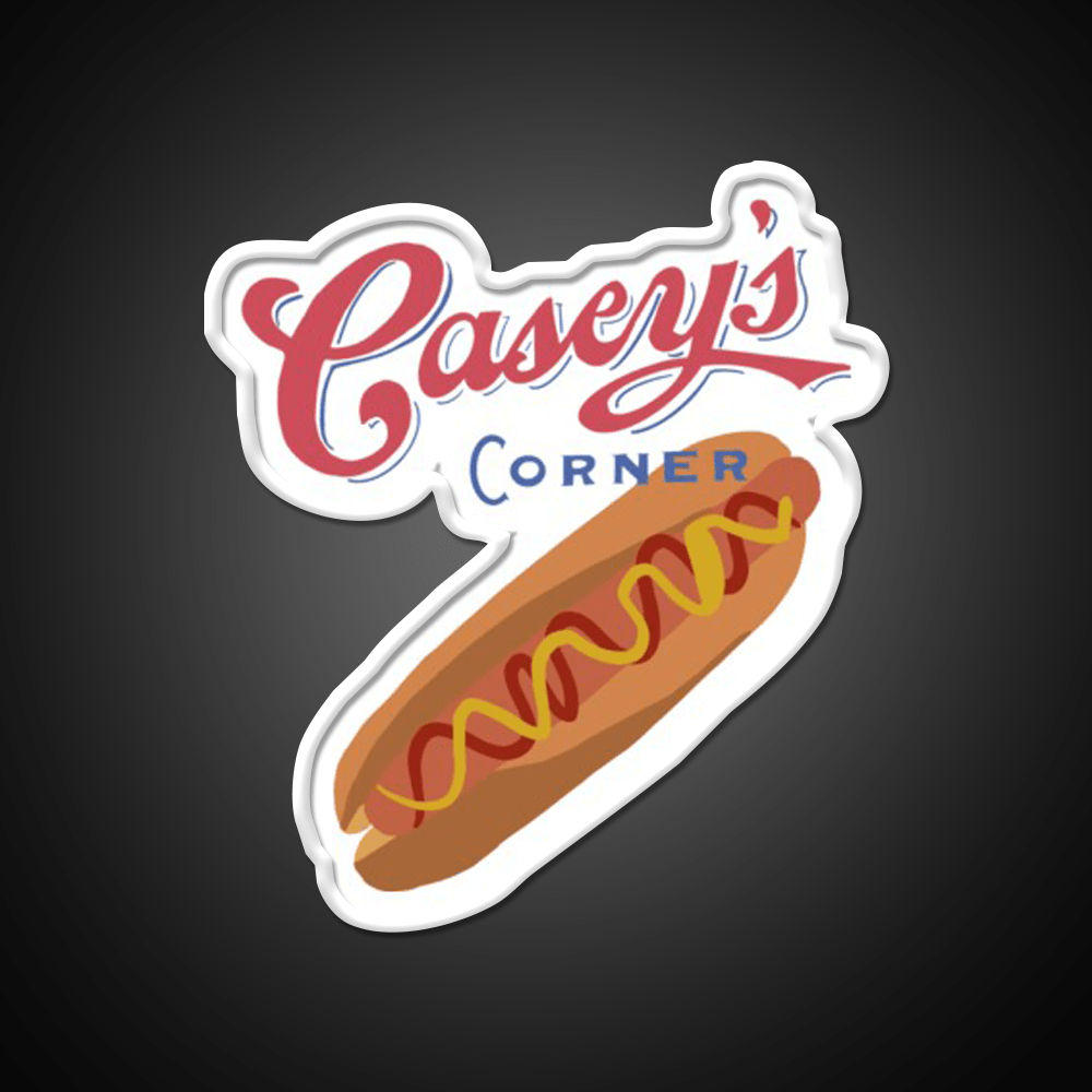 Casey S Corner Snack Food Led Neon Sign Rgb Color - Shineneon