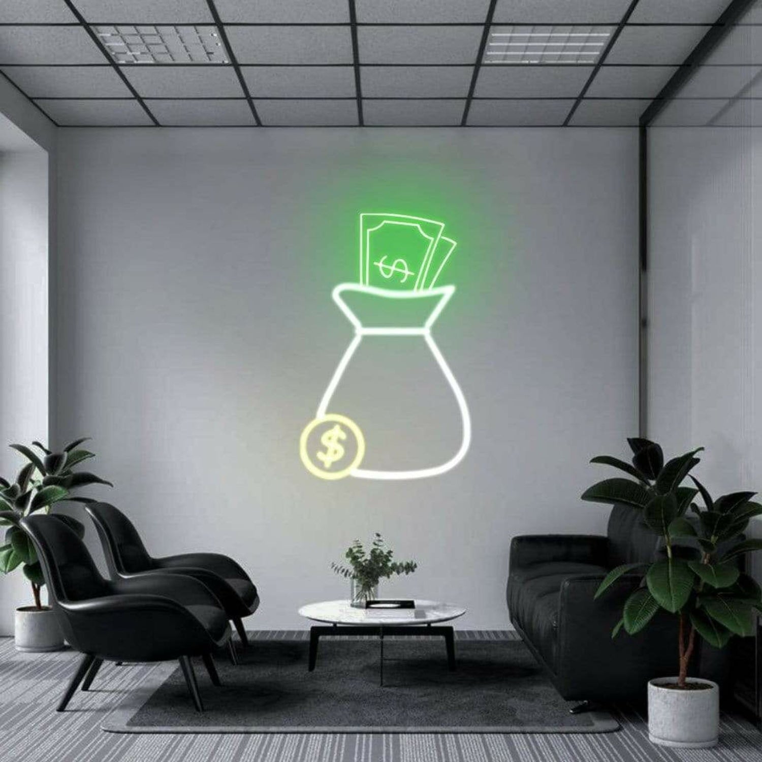 Cash Bag Neon Sign | Shineneon