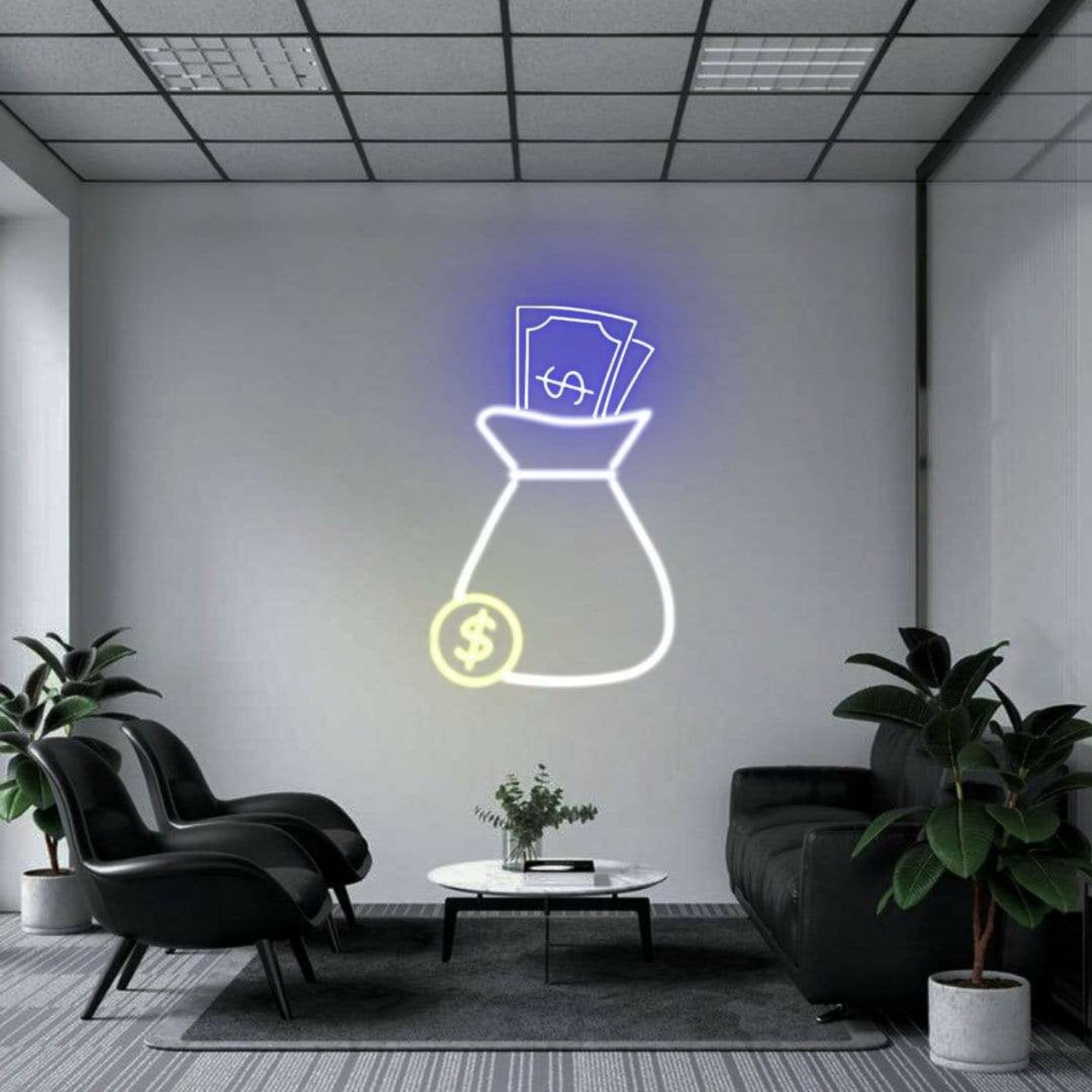 Cash Bag Neon Sign | Shineneon