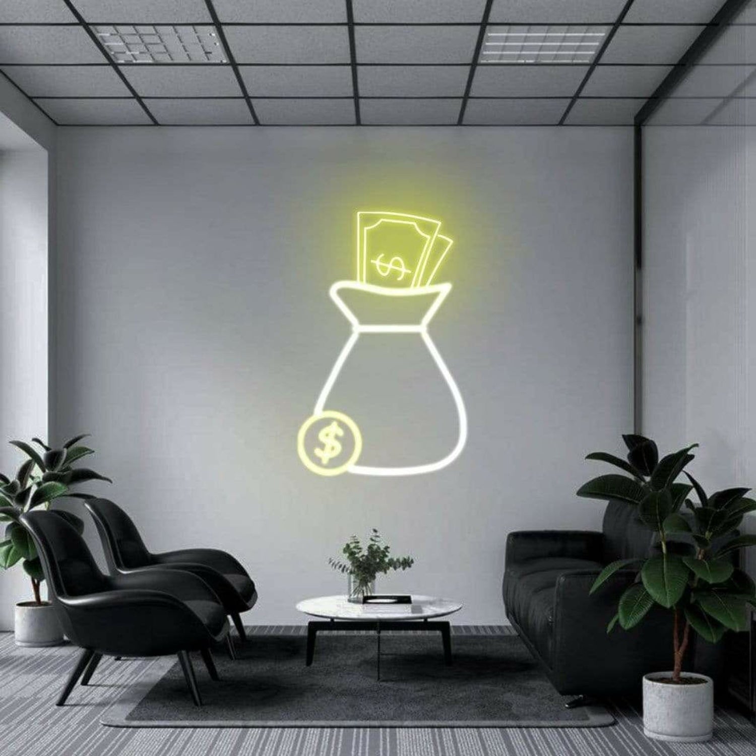 Cash Bag Neon Sign | Shineneon