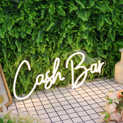 Cash Bar Yellow Led Neon Sign - Shineneon