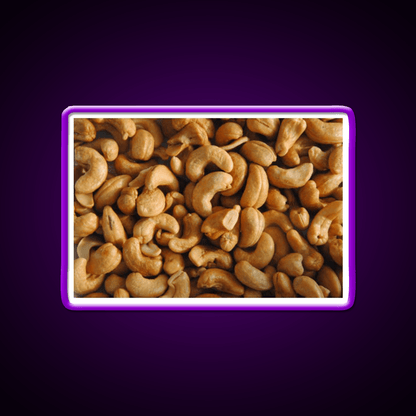 Cashew Snack Food Led Neon Sign Rgb Color - Shineneon