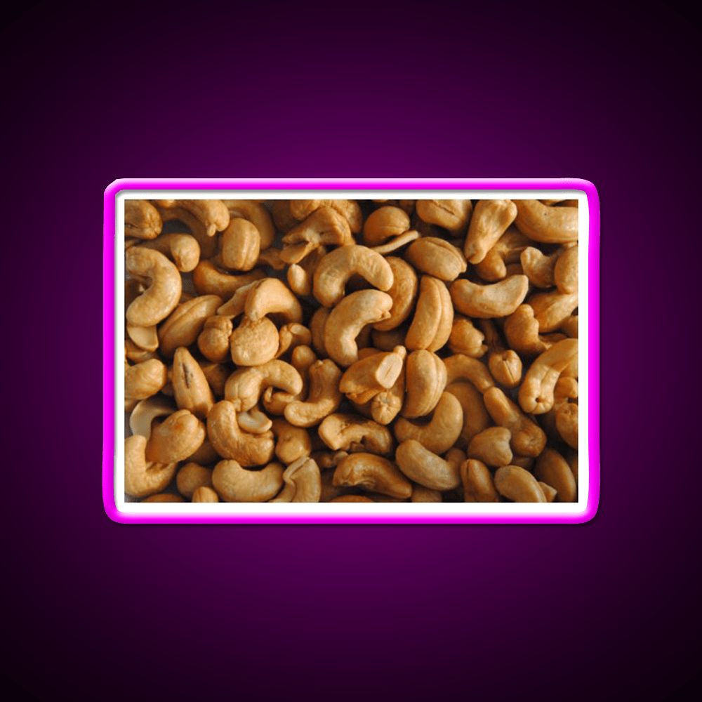 Cashew Snack Food Led Neon Sign Rgb Color - Shineneon