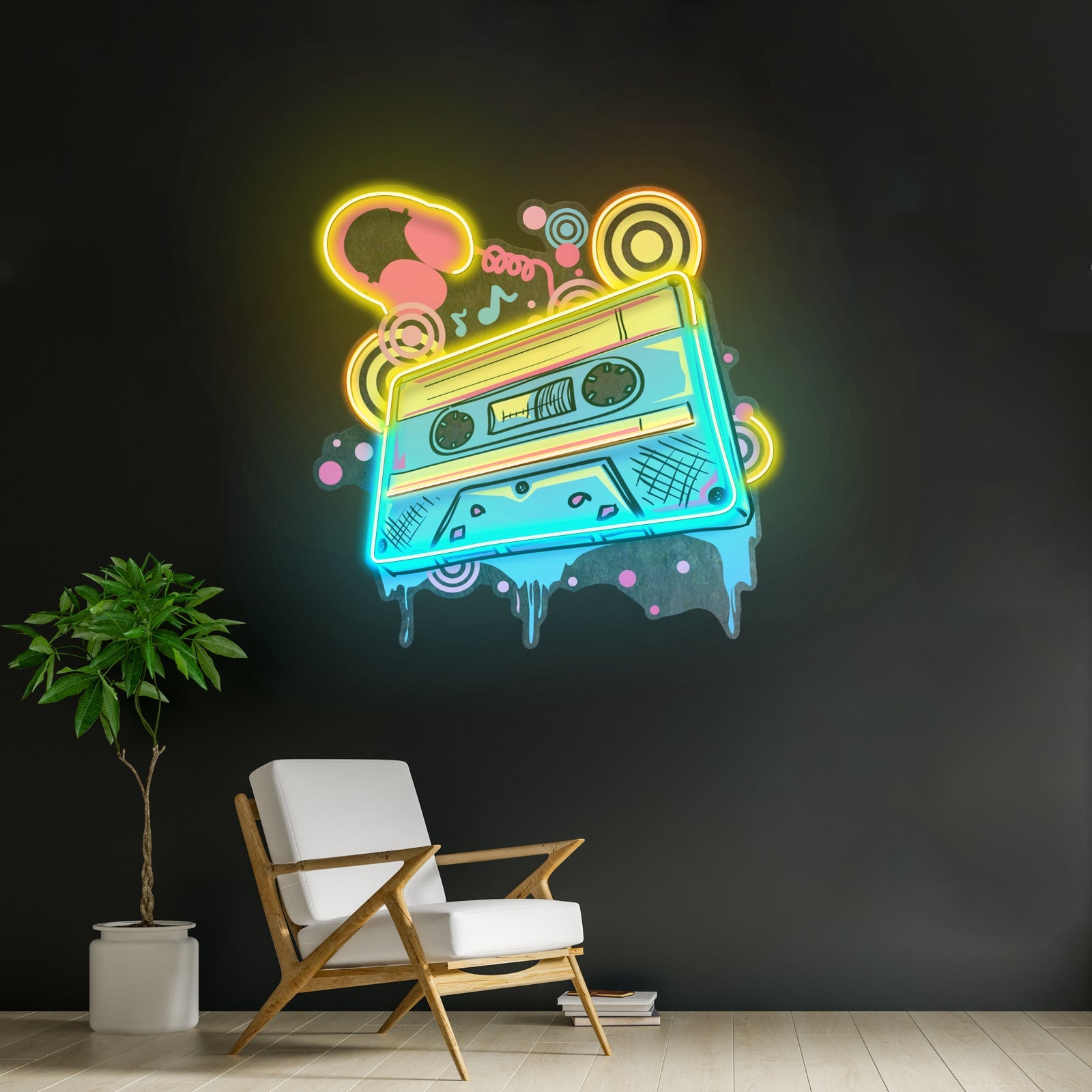 Cassette Color Led Neon Sign Light Custom Led Signs - Shineneon