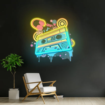 Cassette Color Led Neon Sign Light Custom Led Signs - Shineneon