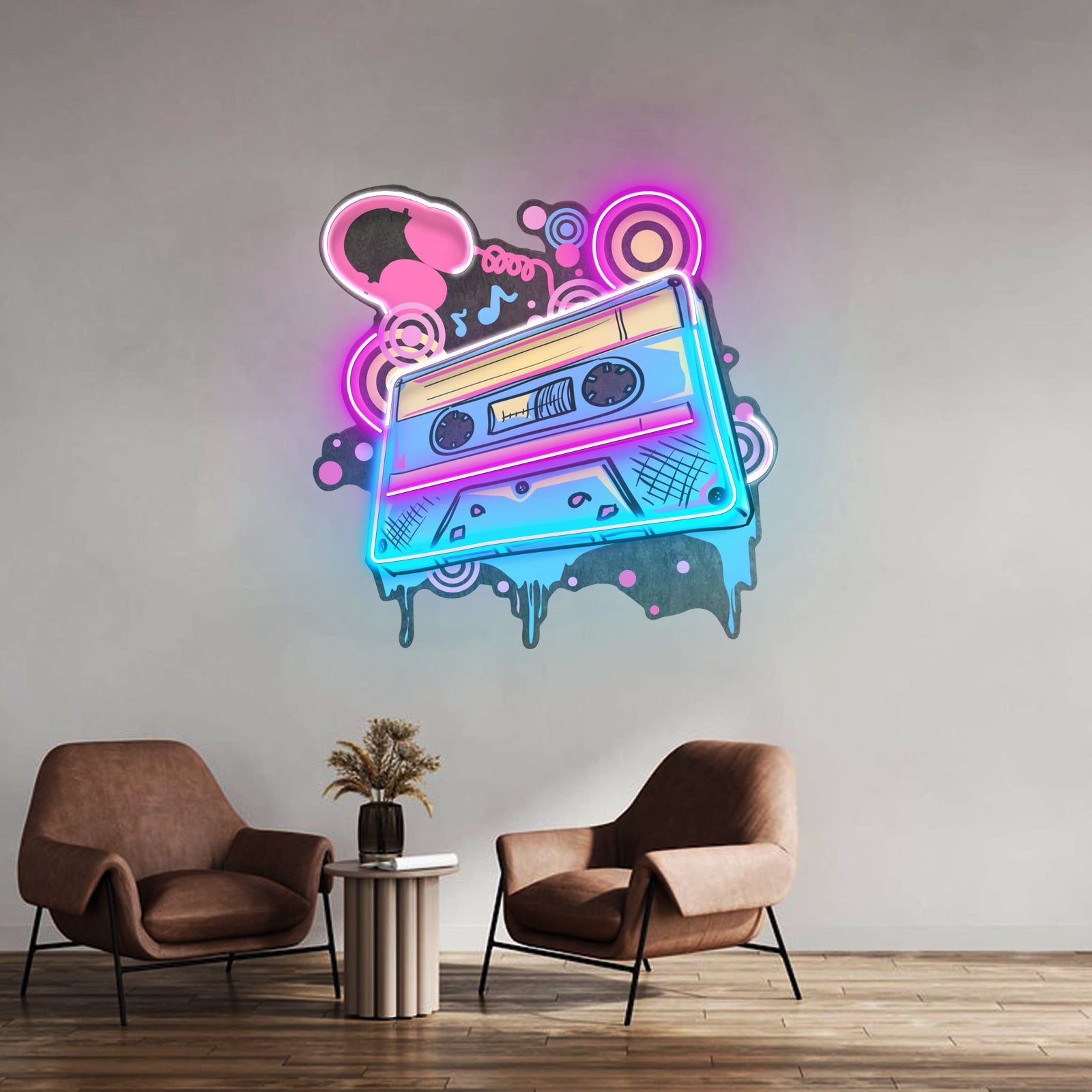 Cassette Color Led Neon Sign Light Custom Led Signs - Shineneon