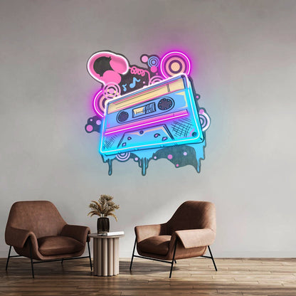 Cassette Color Led Neon Sign Light Custom Led Signs - Shineneon