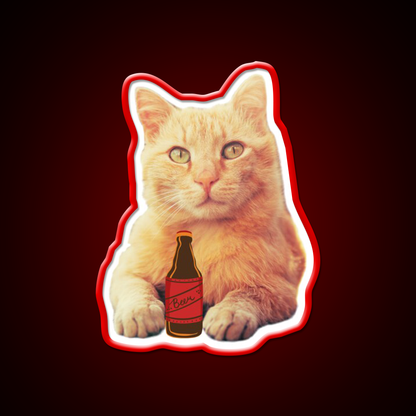 Cat And Beer Bar Decor Led Neon Sign Rgb Color - LED neon sign view 10