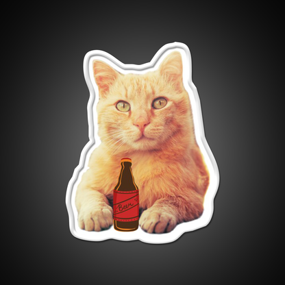 Cat And Beer Bar Decor Led Neon Sign Rgb Color - LED neon sign view 11