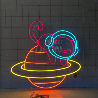 Cat Astronaut Led Neon Sign | Shineneon