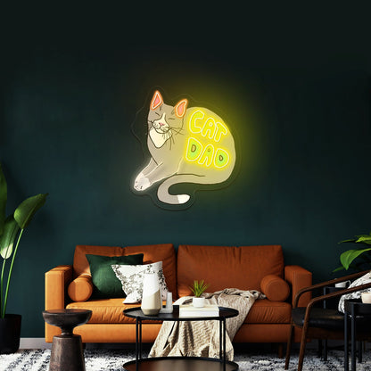 Cat Dad Led Neon Signs - Shineneon