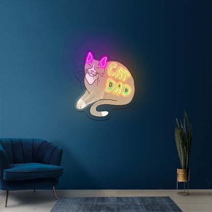 Cat Dad Led Neon Signs - Shineneon