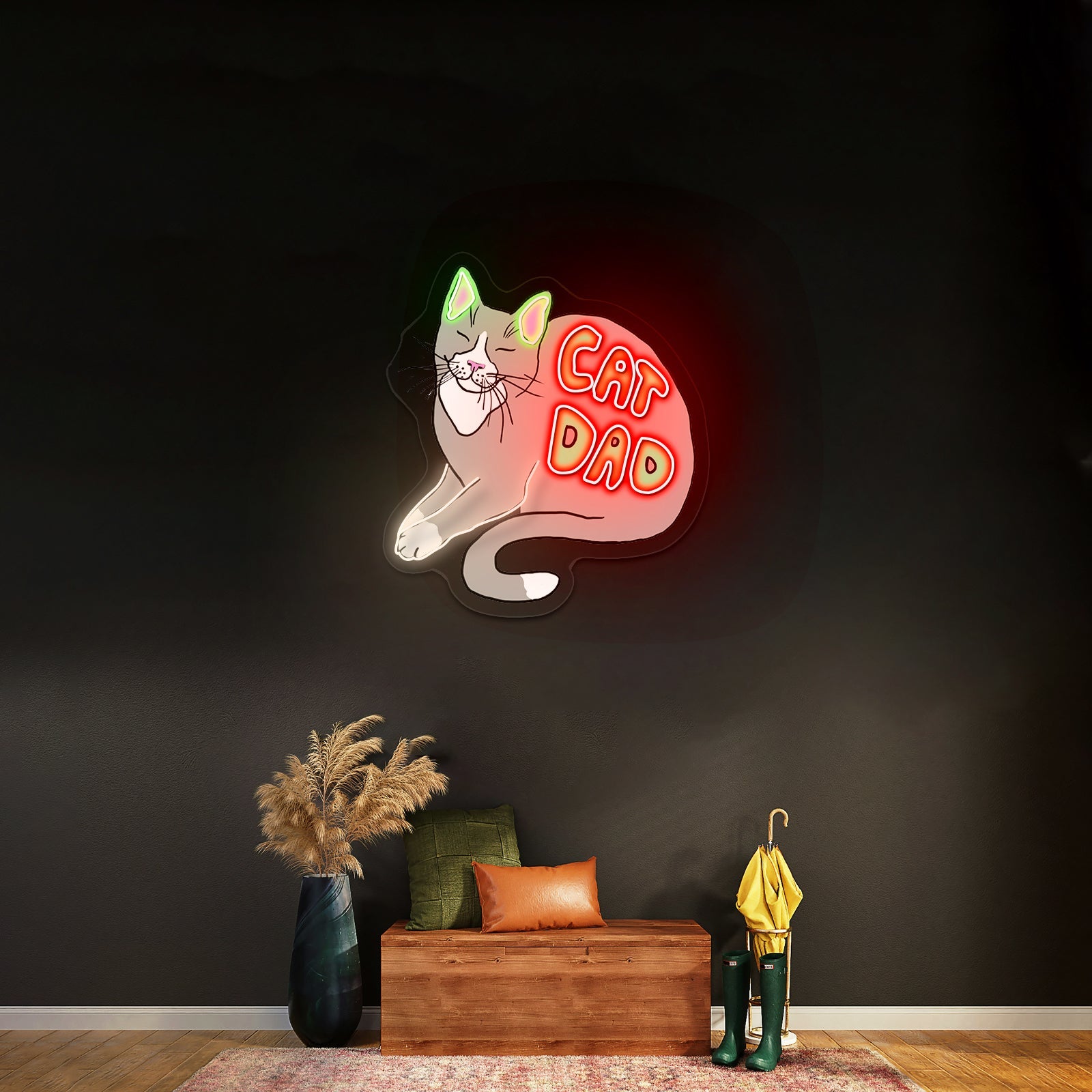 Cat Dog Friendship Led Neon Sign Light Custom Led Signs - Shineneon