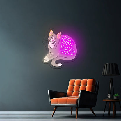 Cat Dog Friendship Led Neon Sign Light Custom Led Signs - Shineneon