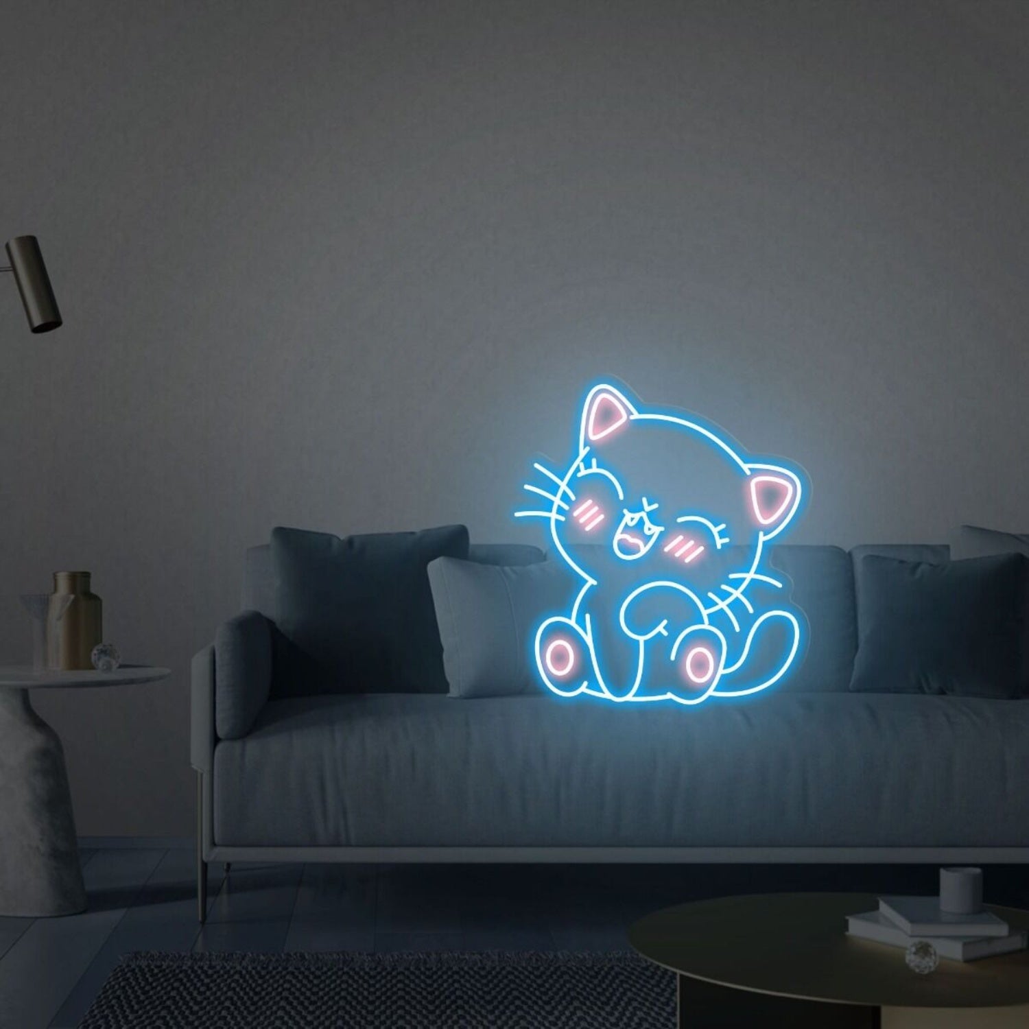 Cat Led Neon Sign Led Neon Lights Cat Wall Neon Decor Neon - Shineneon