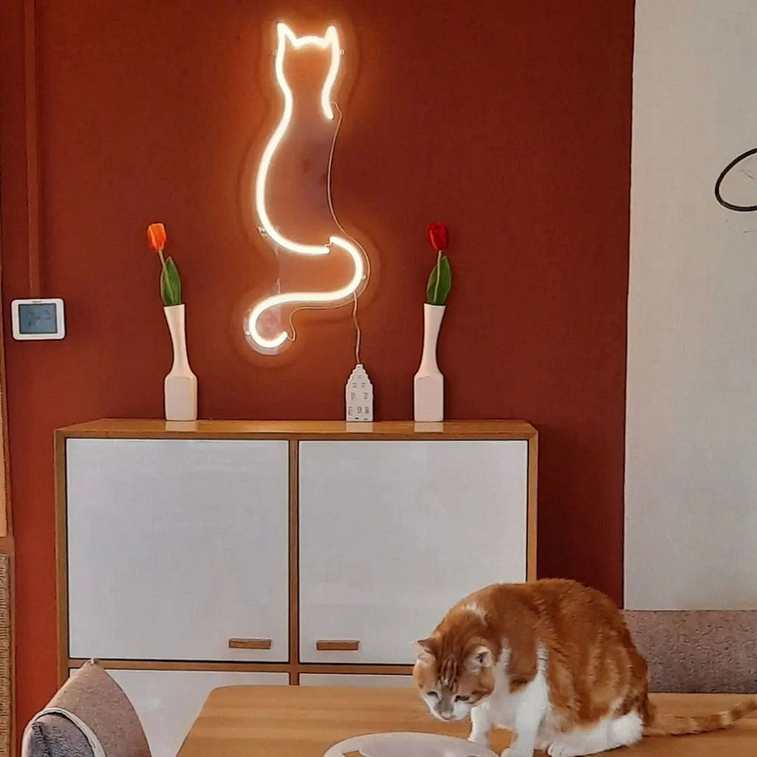 Cat Led Sign Business Neon Sign