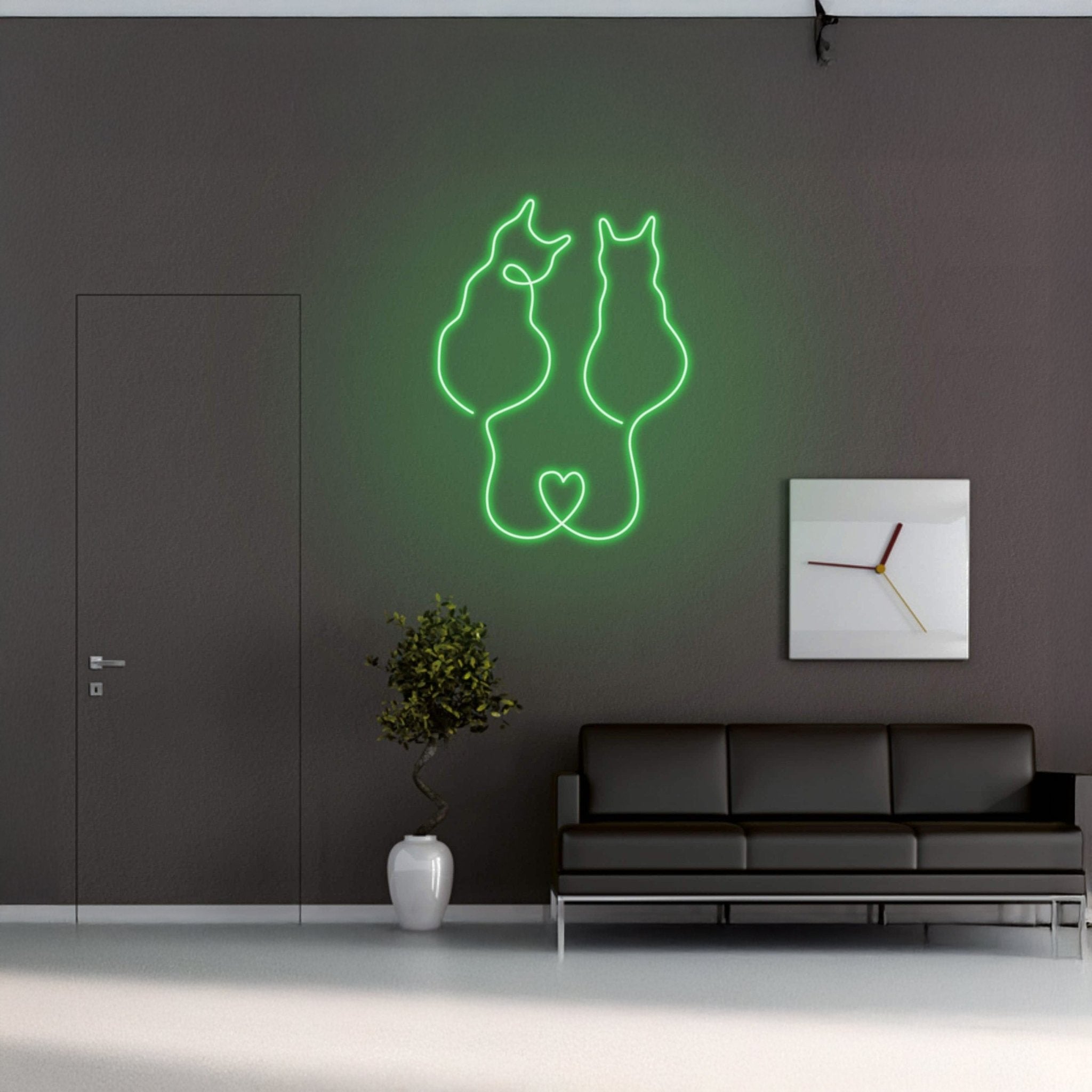 Cat Love Neon Signs - Shineneon
