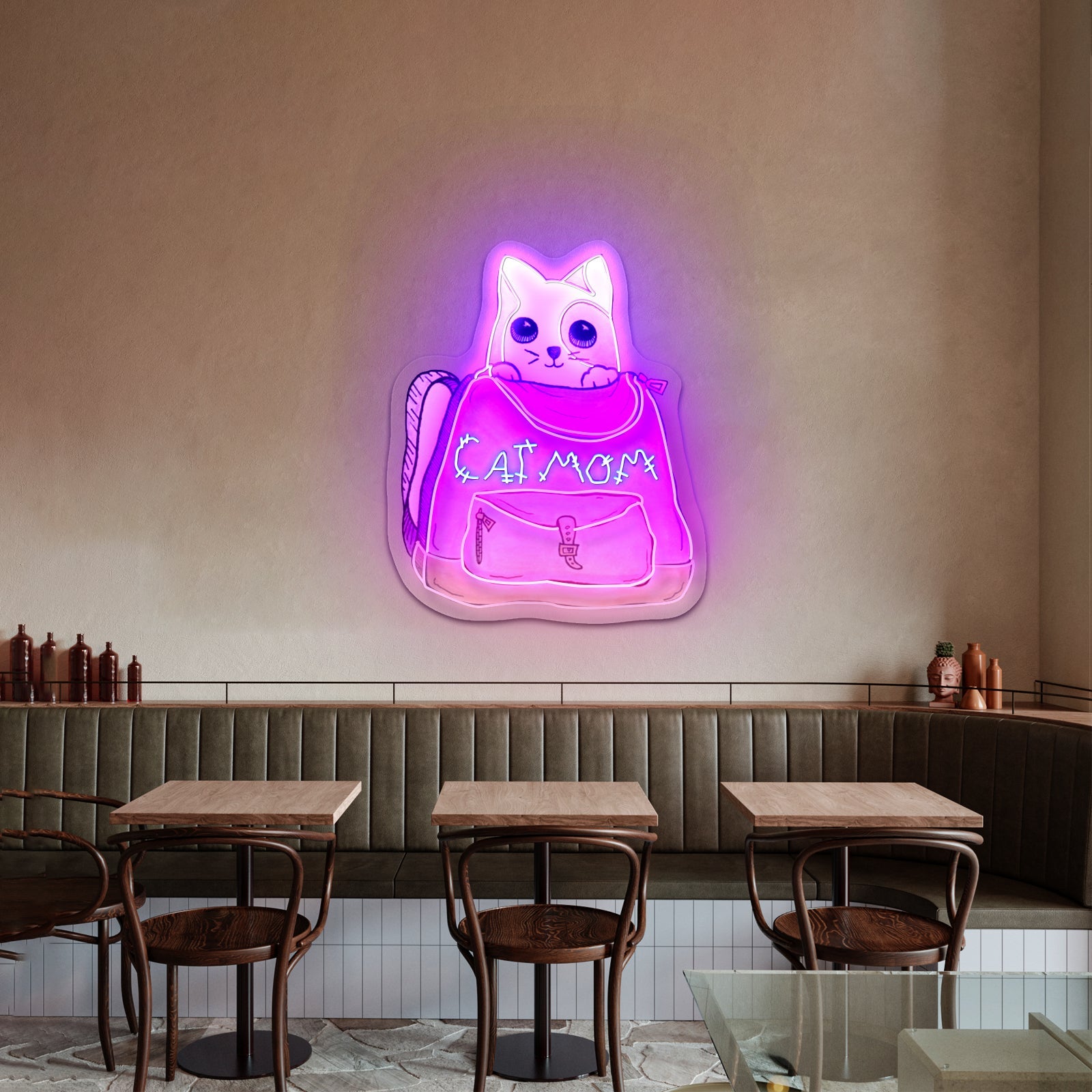 Cat Mom Neon Signs For Home - Shineneon