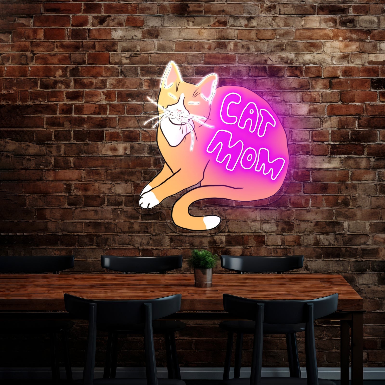Cat Mom Neon Signs For Home - Shineneon