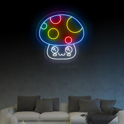 Cat Mushroom Neon Sign For Cat Enthusiasts | Shineneon