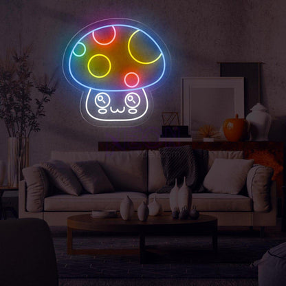 Cat Mushroom Neon Sign For Cat Enthusiasts | Shineneon