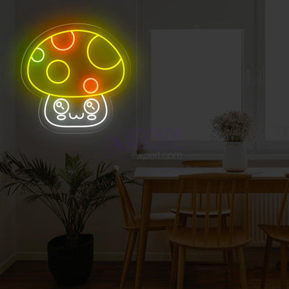 Cat Mushroom Neon Sign For Cat Enthusiasts | Shineneon