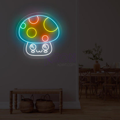 Cat Mushroom Neon Sign For Cat Enthusiasts | Shineneon