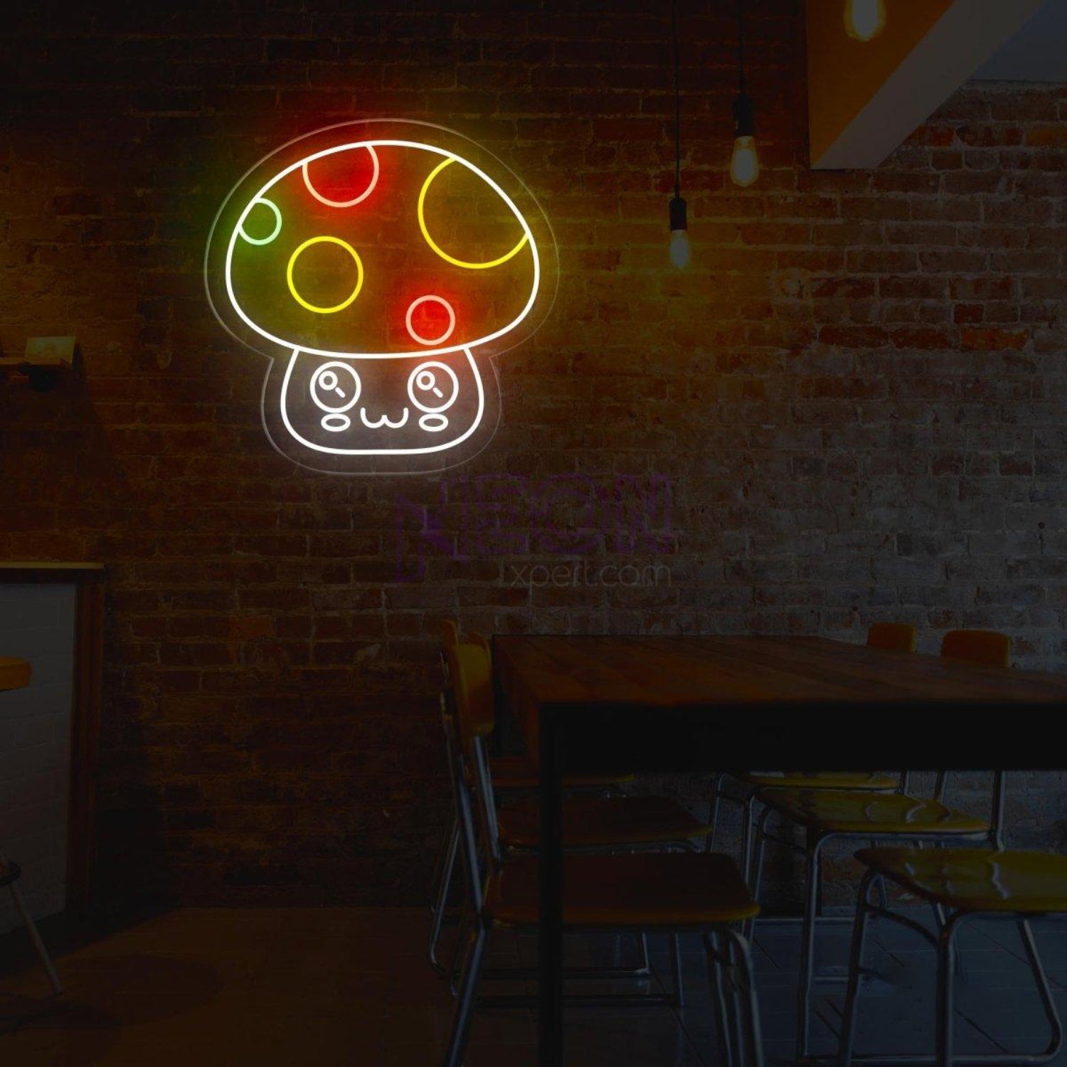 Cat Mushroom Neon Sign For Cat Enthusiasts | Shineneon