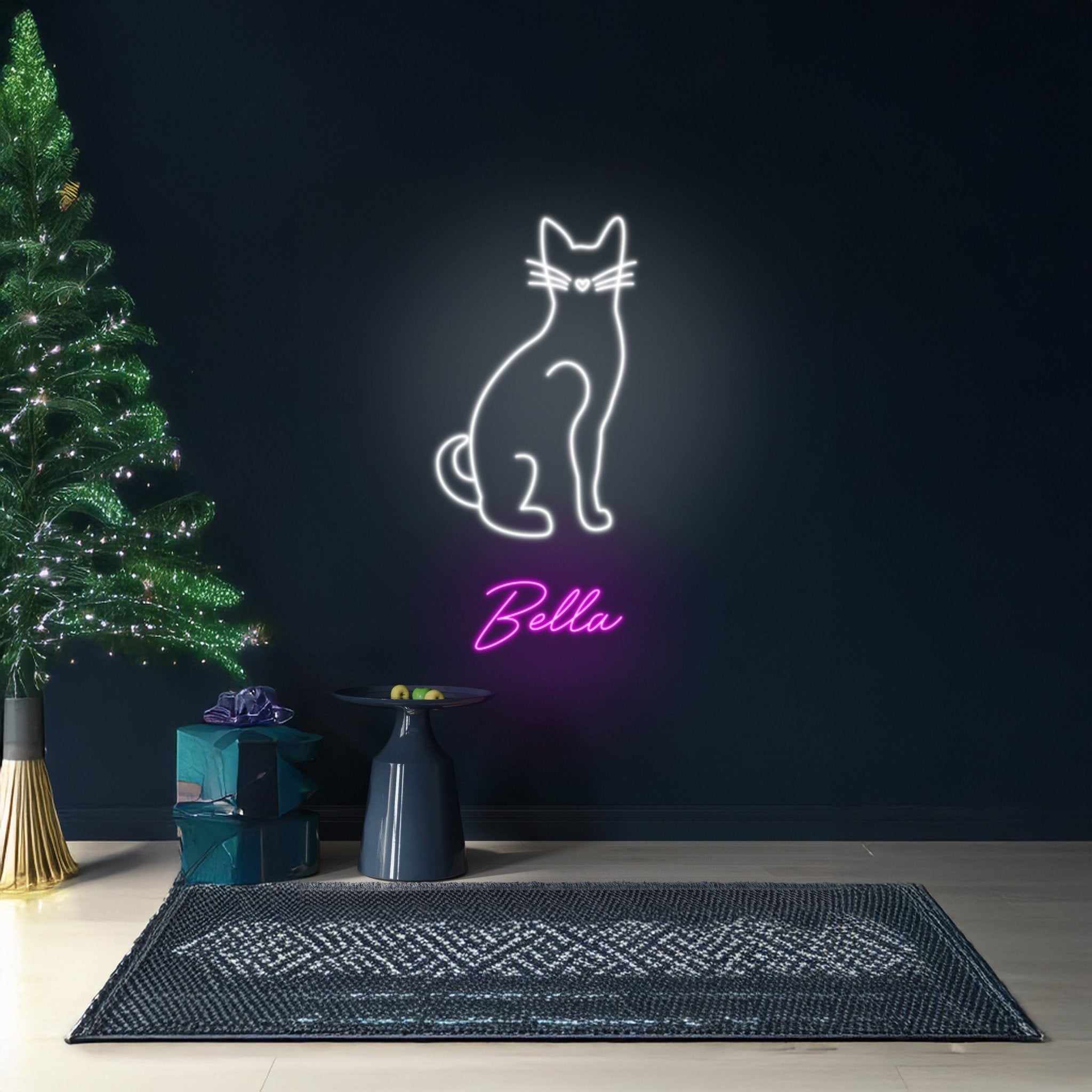 Cat Name Neon Sign Kitten Pet Neon Sign - Shineneon