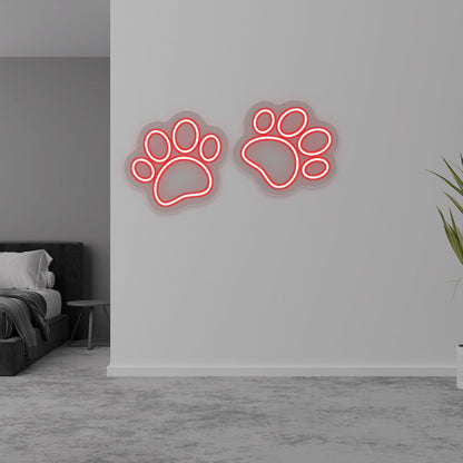 Cat Paws Led Neon Sign | Shineneon